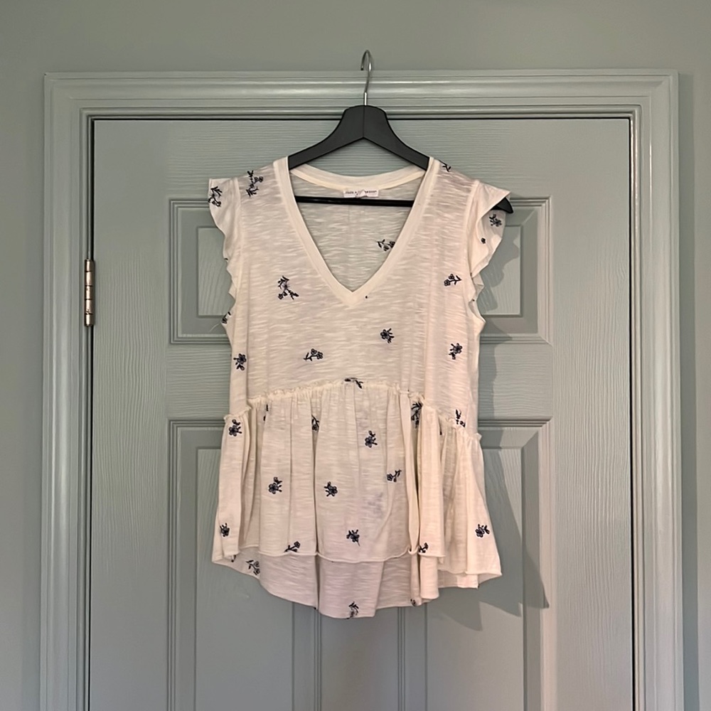 Flutter Sleeve Top - Medium